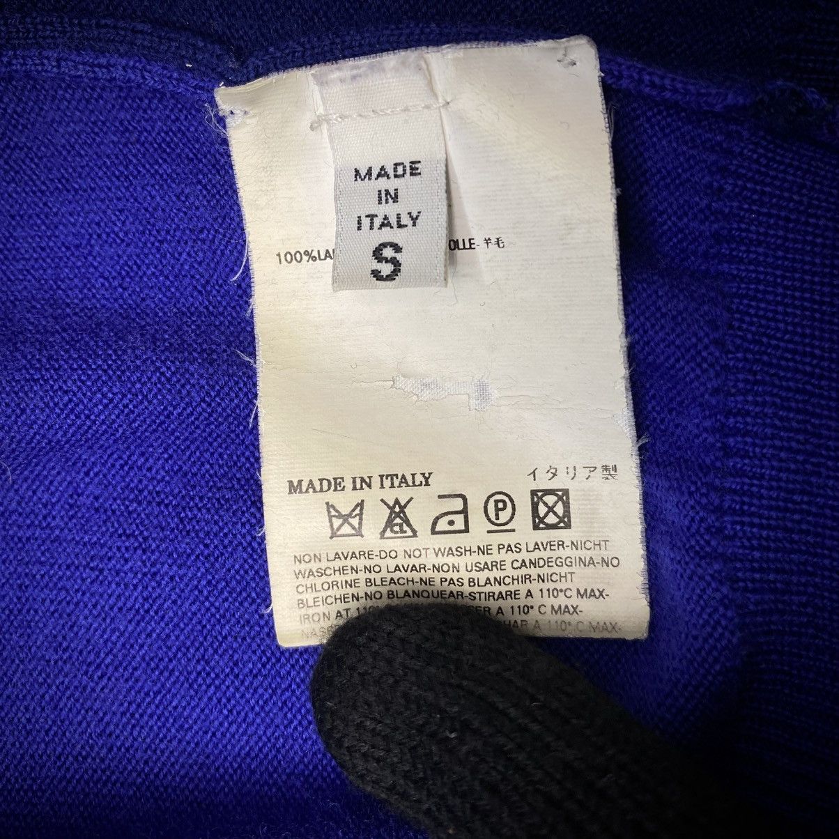 Maison Margiela Artisanal Rare Three Color Turtleneck S-M Size US M / EU 48-50 / 2 - 4 Thumbnail