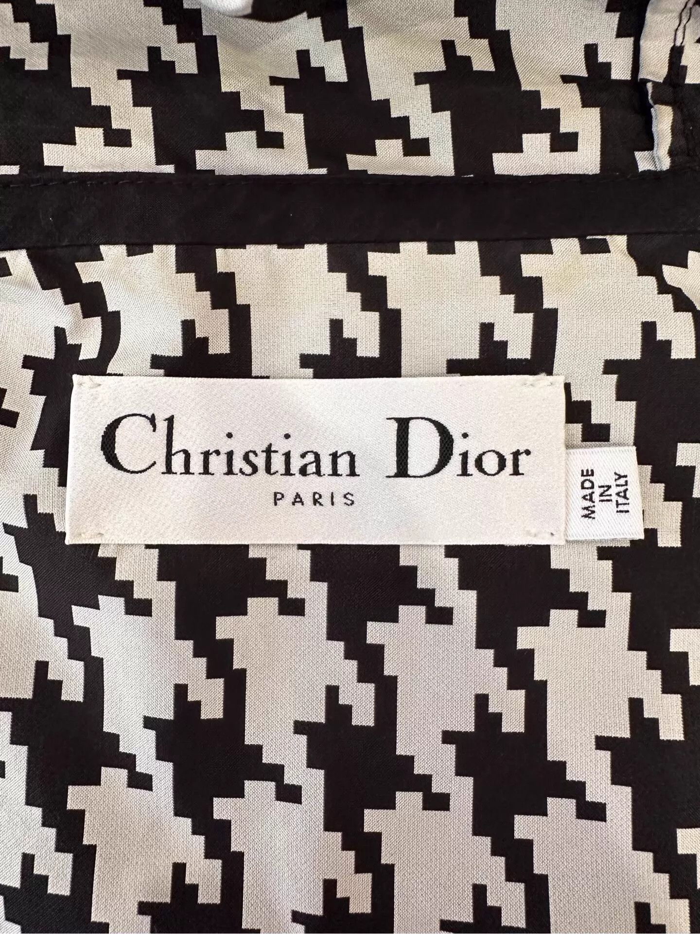 Dior Dior hooded zip vest logo wmn blk wht houndstooth M Size M / US 6-8 / IT 42-44 - 6 Thumbnail