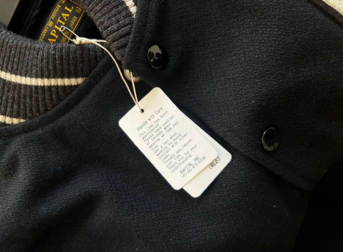 Kapital kapital bone varsity jacket Size US S / EU 44-46 / 1 - 5 Thumbnail