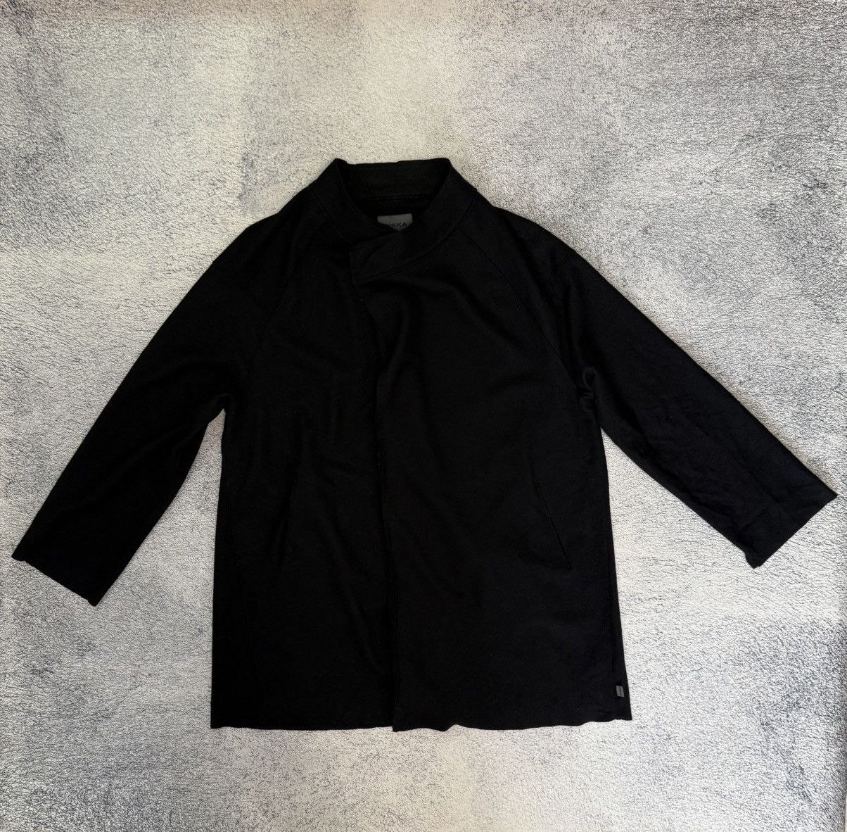 OSKA OSKA Wool Open Front Coat Minimalist Designer German Women 2 Size S / US 4 / IT 40 - 4 Thumbnail