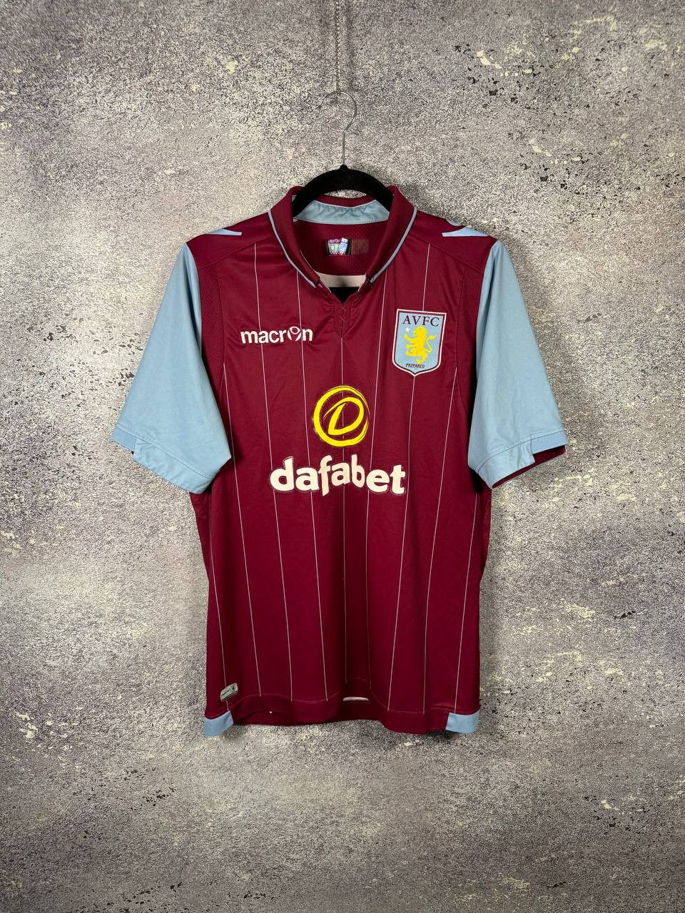 Macron × Vintage Vintage Aston Villa 2014/15 Macron Soccer Jersey Blokcore Size US M / EU 48-50 / 2 - 1 Thumbnail