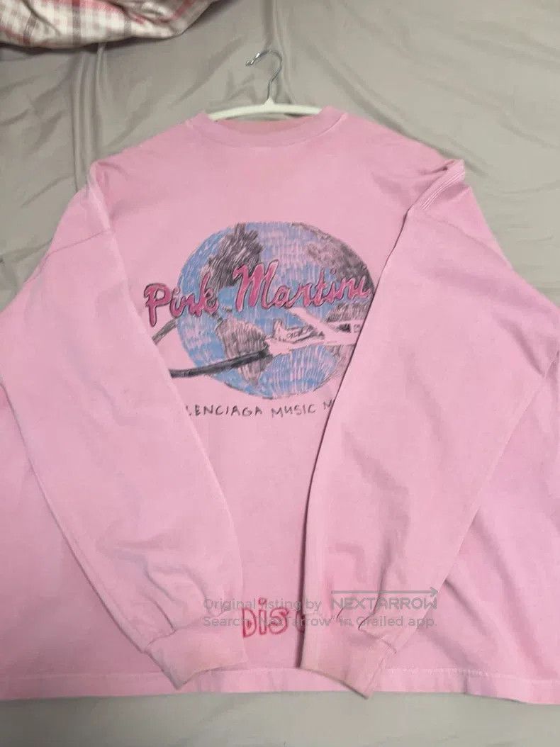 Balenciaga Balenciaga Long Sleeve T-Shirt Size US M / EU 48-50 / 2 - 2 Thumbnail