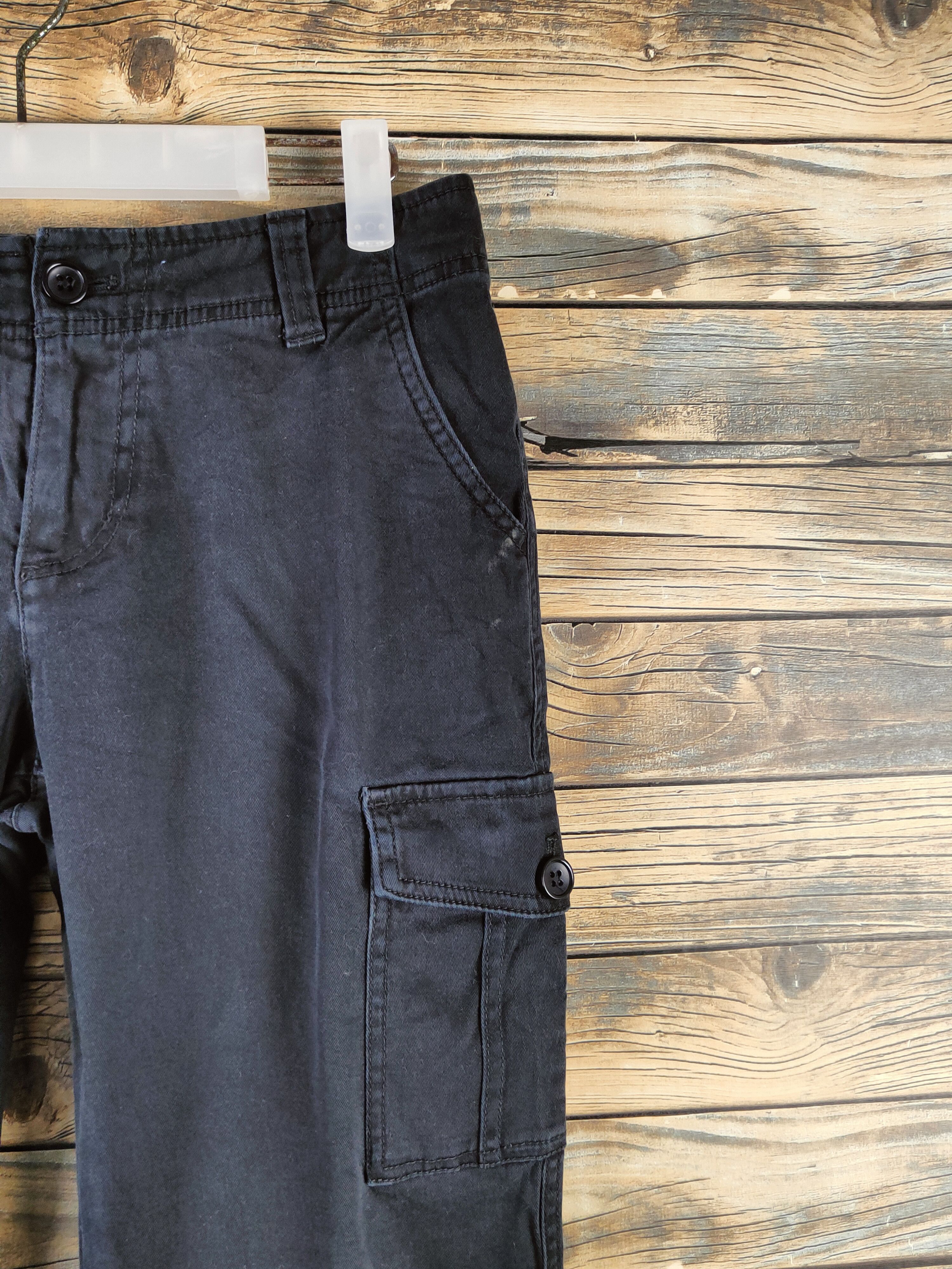 Japanese Brand DL A.v.v Standard Black Multipocket Cargo Pants #46-363 Size 27" / US 4 / IT 40 - 5 Thumbnail