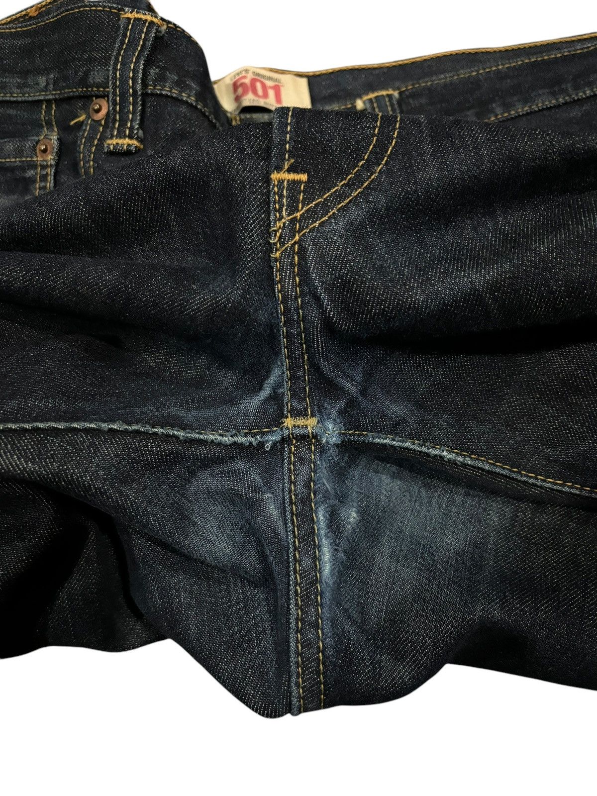 Levi's × Vintage Y2k Vintage Levi’s Lot 501 Japan Faded Straight Cut Jeans Size US 34 / EU 50 - 4 Thumbnail