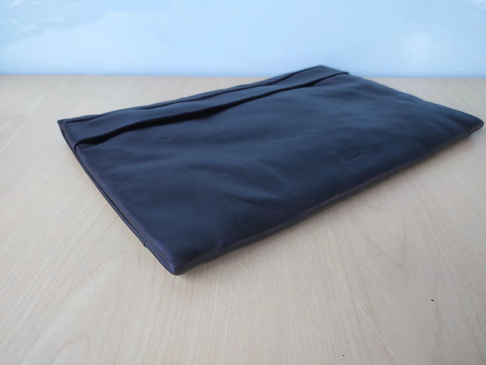 Allsaints ALLSAINTS Women's Leather AMALIA Clutch FTP - 8028 Size ONE SIZE - 6 Thumbnail