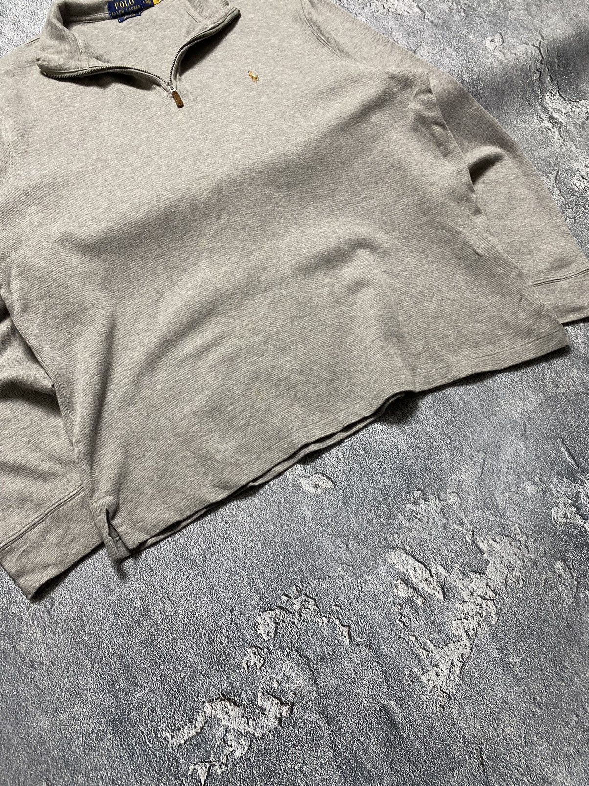 Polo Ralph Lauren × Vintage Vintage Polo Ralph Lauren 1/3 zip box fit y2k sweater Size US L / EU 52-54 / 3 - 3 Thumbnail