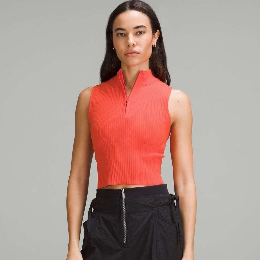 Lululemon Lululemon Open Back Half Zip Sweater Vest XL Size XL / US 12-14 / IT 48-50 - 3 Thumbnail