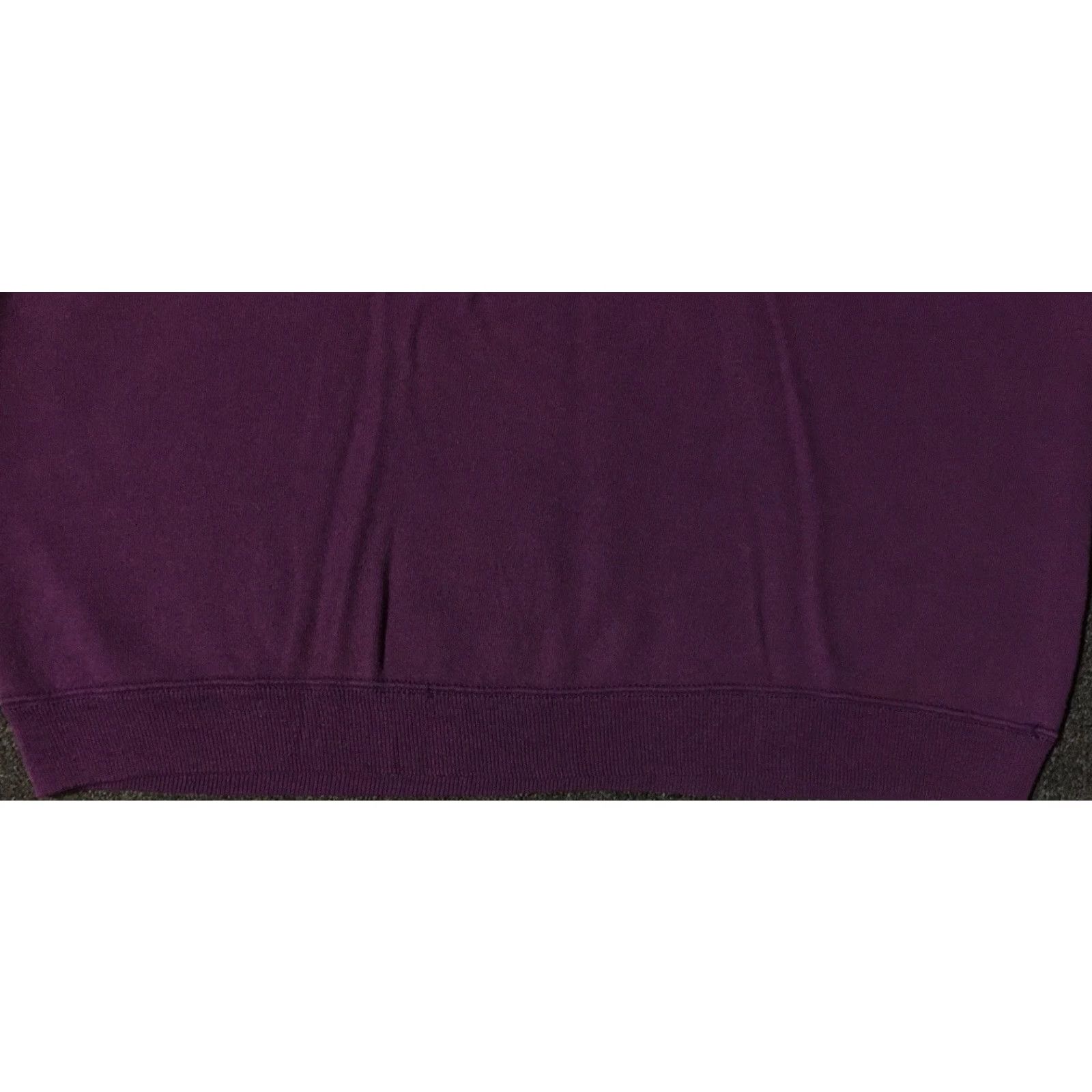 Hanes VINTAGE I Love Paul Hanes Sweatshirt L Purple 80s 90s Boxy Faded Surf Skate Hiking Womens Crew Sweatshirt Size L / US 10 / IT 46 - 7 Thumbnail