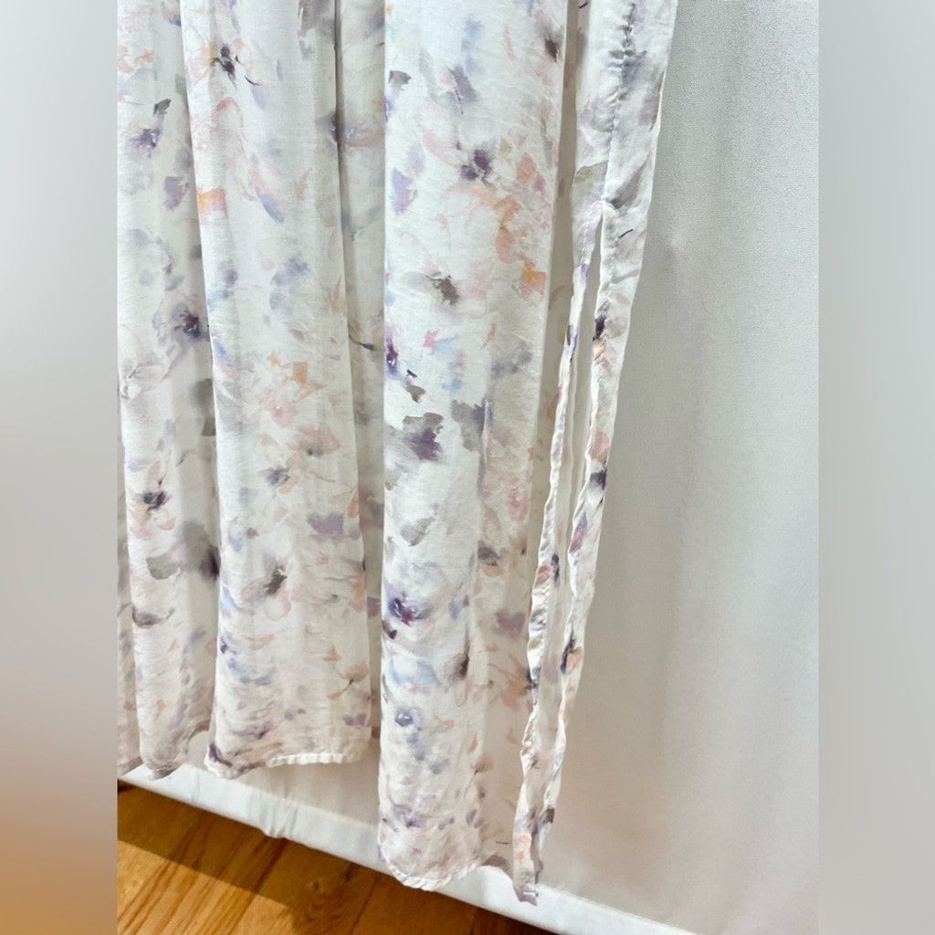 Bella Dahl Bella Dahl Floral Sleeveless Smocked Waist Midi Dress Size M Size M / US 6-8 / IT 42-44 - 7 Thumbnail