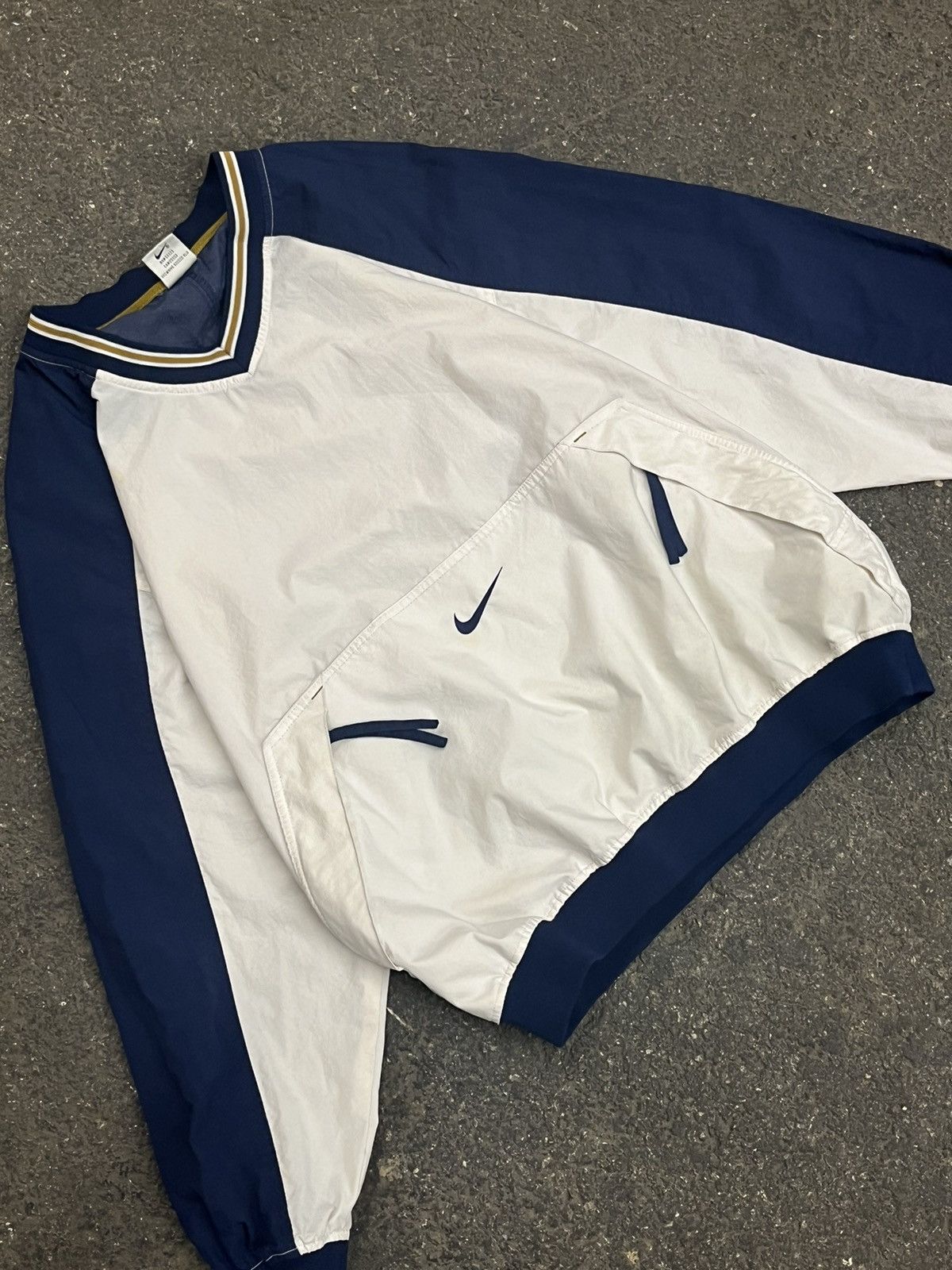 Nike × Vintage Nike center swoosh lightweight jacket hype rare streetwear Size US XL / EU 56 / 4 - 2 Thumbnail