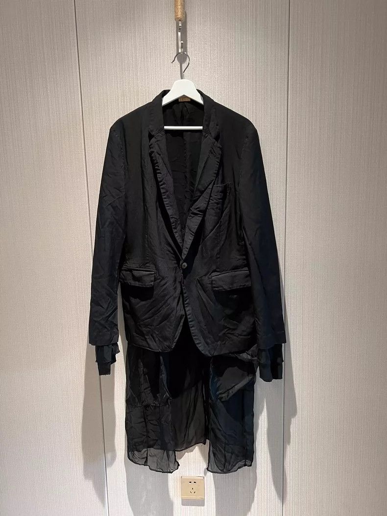 Comme des Garcons comme des garcons Pleated blazer jacket Size US M / EU 48-50 / 2 - 1 Thumbnail