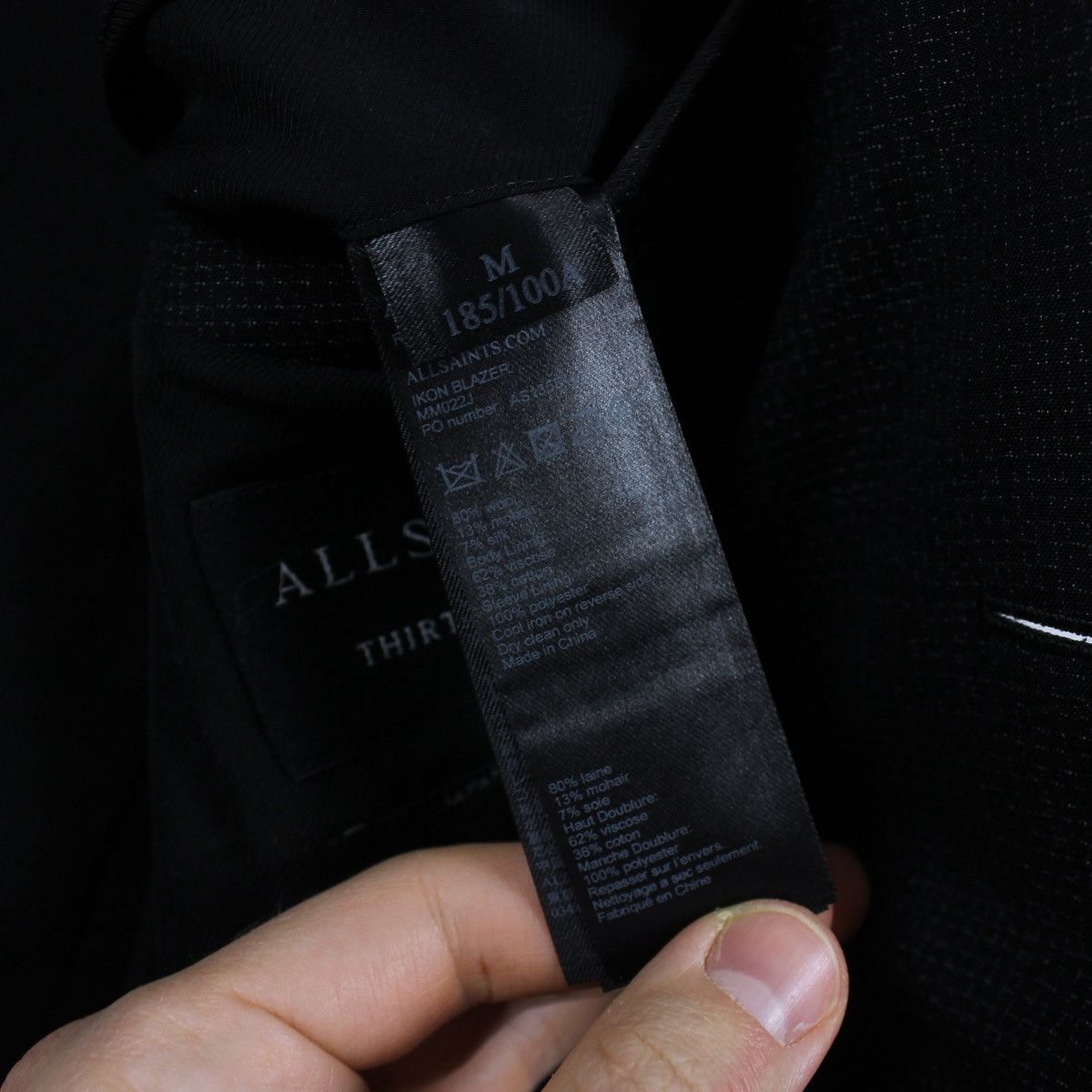 Allsaints AllSaints Ikon Blazer Thirty Eight Size 40R - 7 Thumbnail