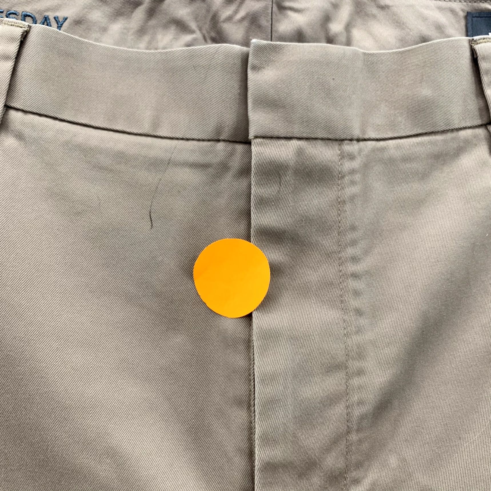 Bonobos Bonobos Chino Pants 38x33 Khaki - Bonobos Weekday Warrior / Chino / Regular / Beige / 90s Preppy Office Travel Business Casual Mens Size US 38 / EU 54 - 7 Thumbnail