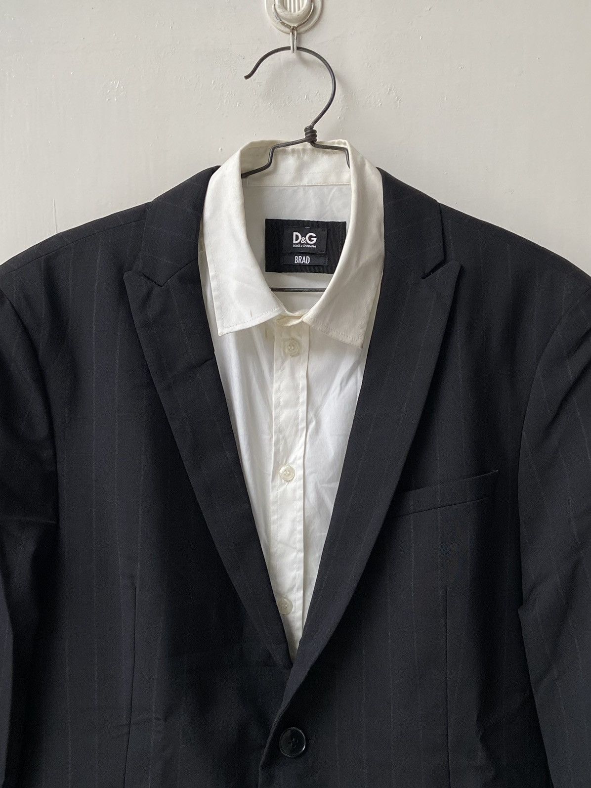 Dolce & Gabbana DOLCE & GABBANA White Shirt Suit Size US S / EU 44-46 / 1 - 3 Thumbnail