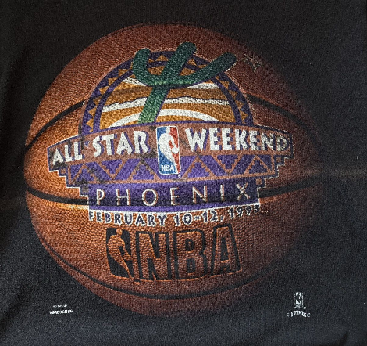 Vintage 1995 NBA All-Stars phoenix t-shirt