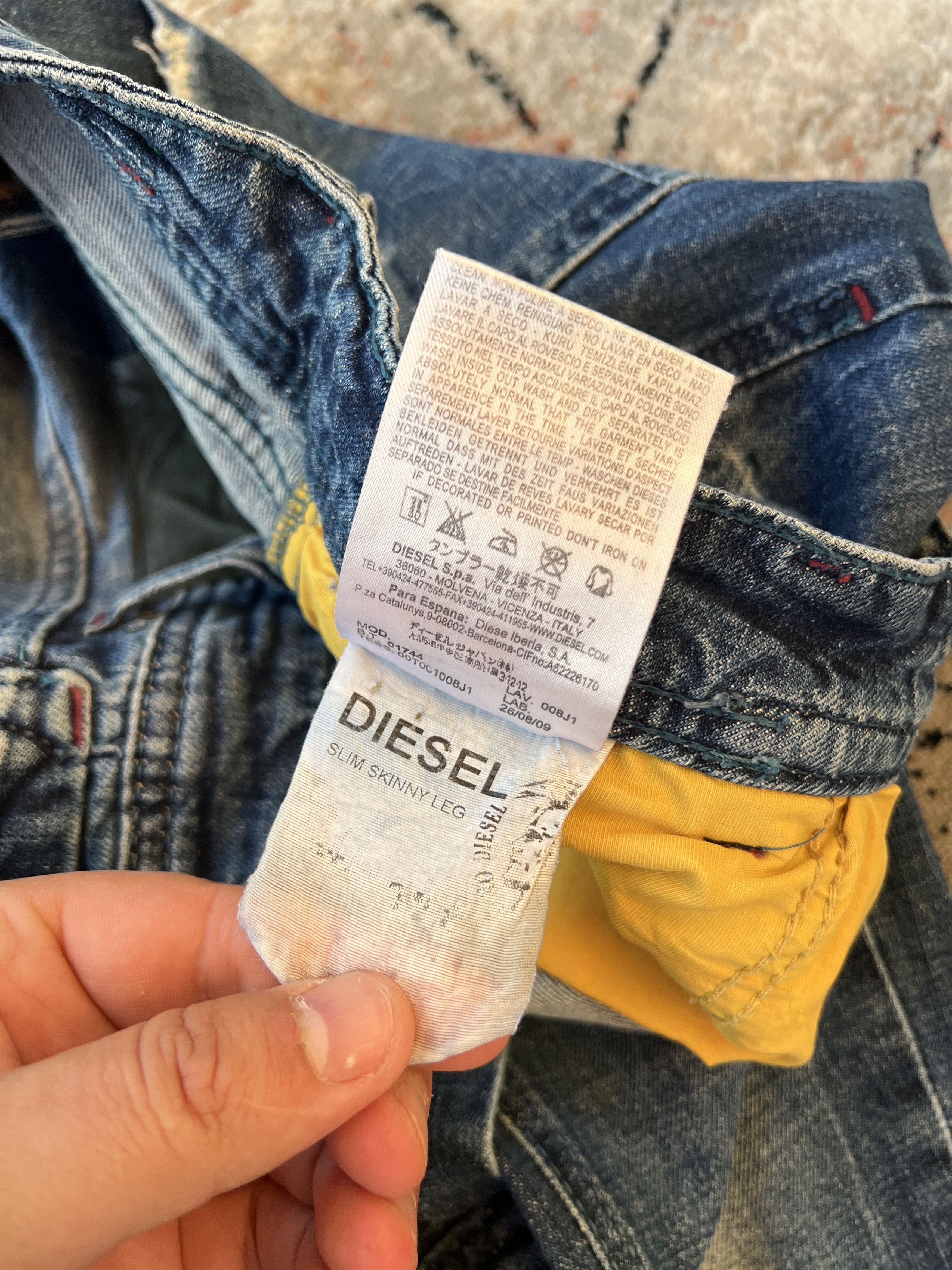 Diesel × Vintage Diesel Vintage Jeans Size 26" / US 2 / IT 38 - 9 Thumbnail