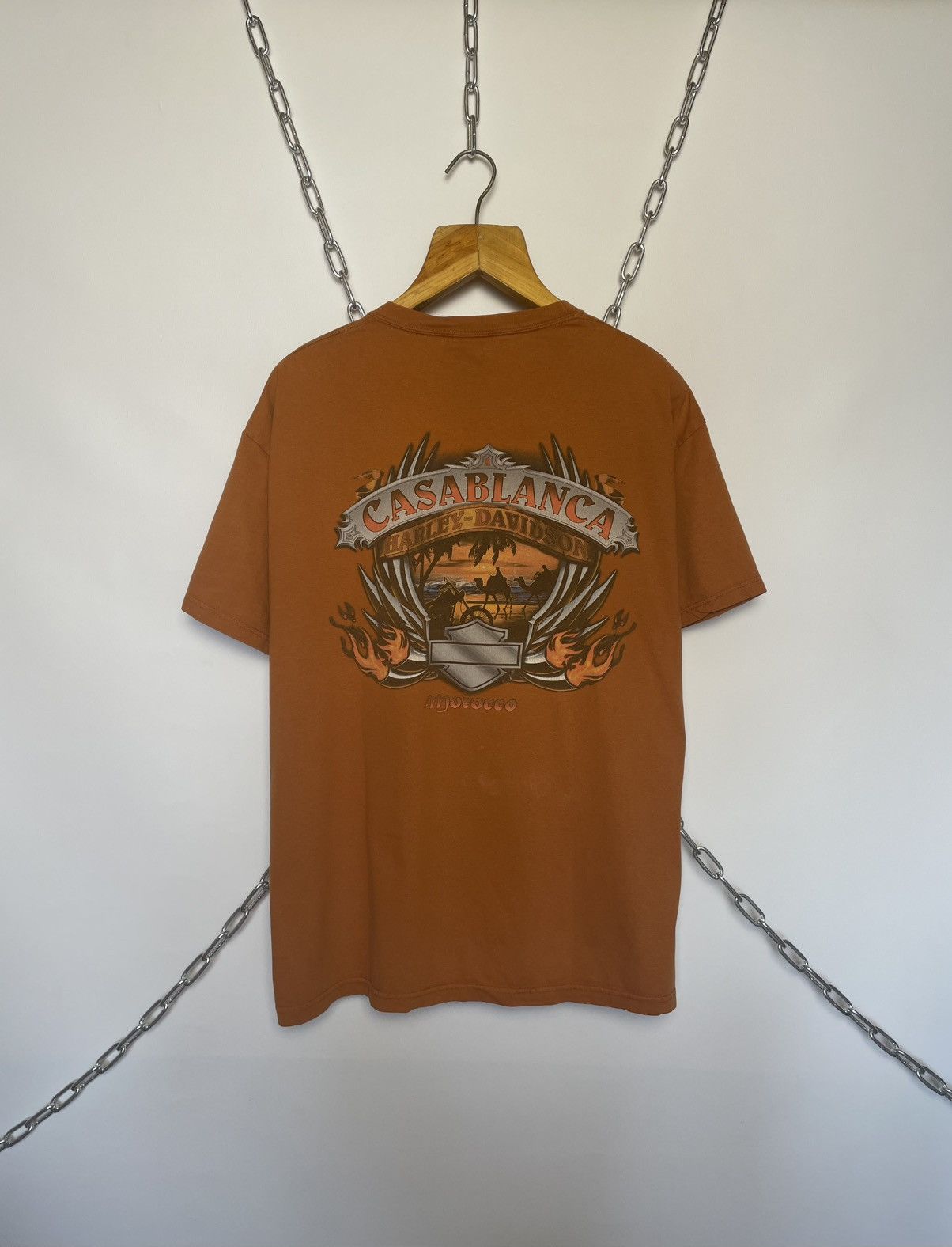 Harley Davidson Harley Davidson 2008 Casablanca T Shirt Size US XL / EU 56 / 4 - 1 Thumbnail