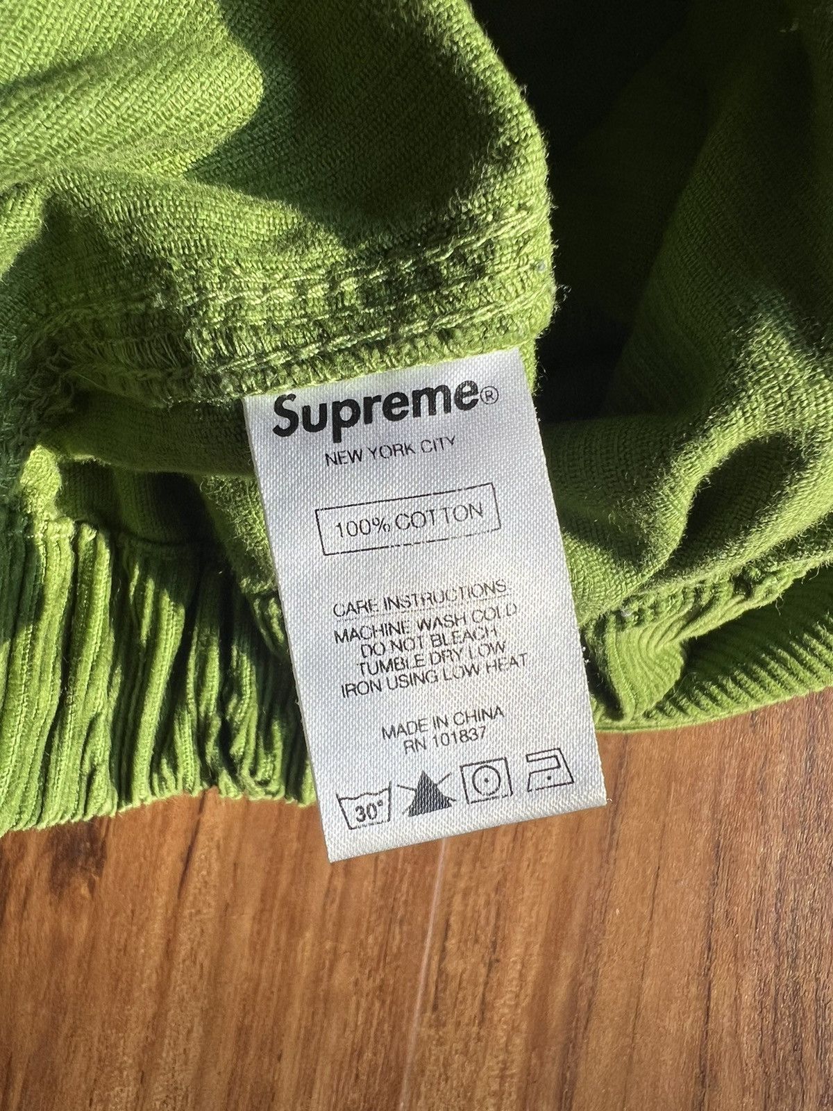 Supreme Supreme Green Corduroy Skate Pant FW19 Size US 28 / EU 44 - 7 Thumbnail