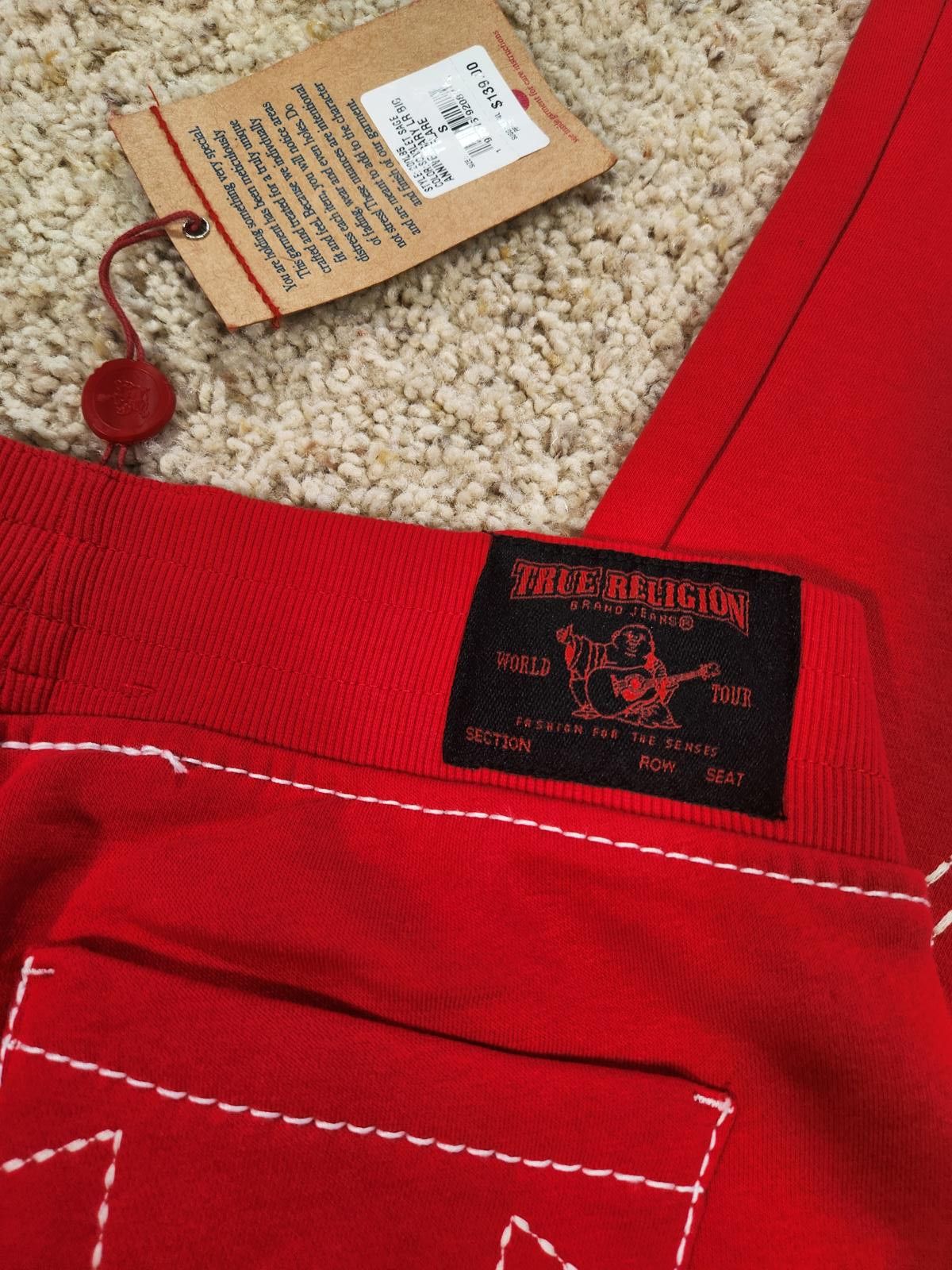 True Religion NEW True Religion Pull-On Flare Jeans Red Anniversary Small Size 28" / US 6 / IT 42 - 2 Thumbnail