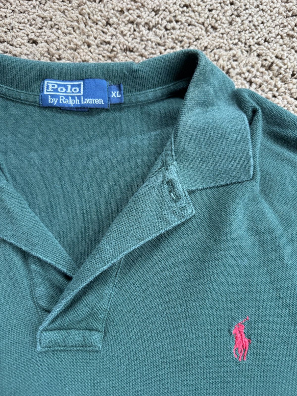 Polo Ralph Lauren Polo Ralph Lauren short sleeve polo XL Size US XL / EU 56 / 4 - 2 Thumbnail