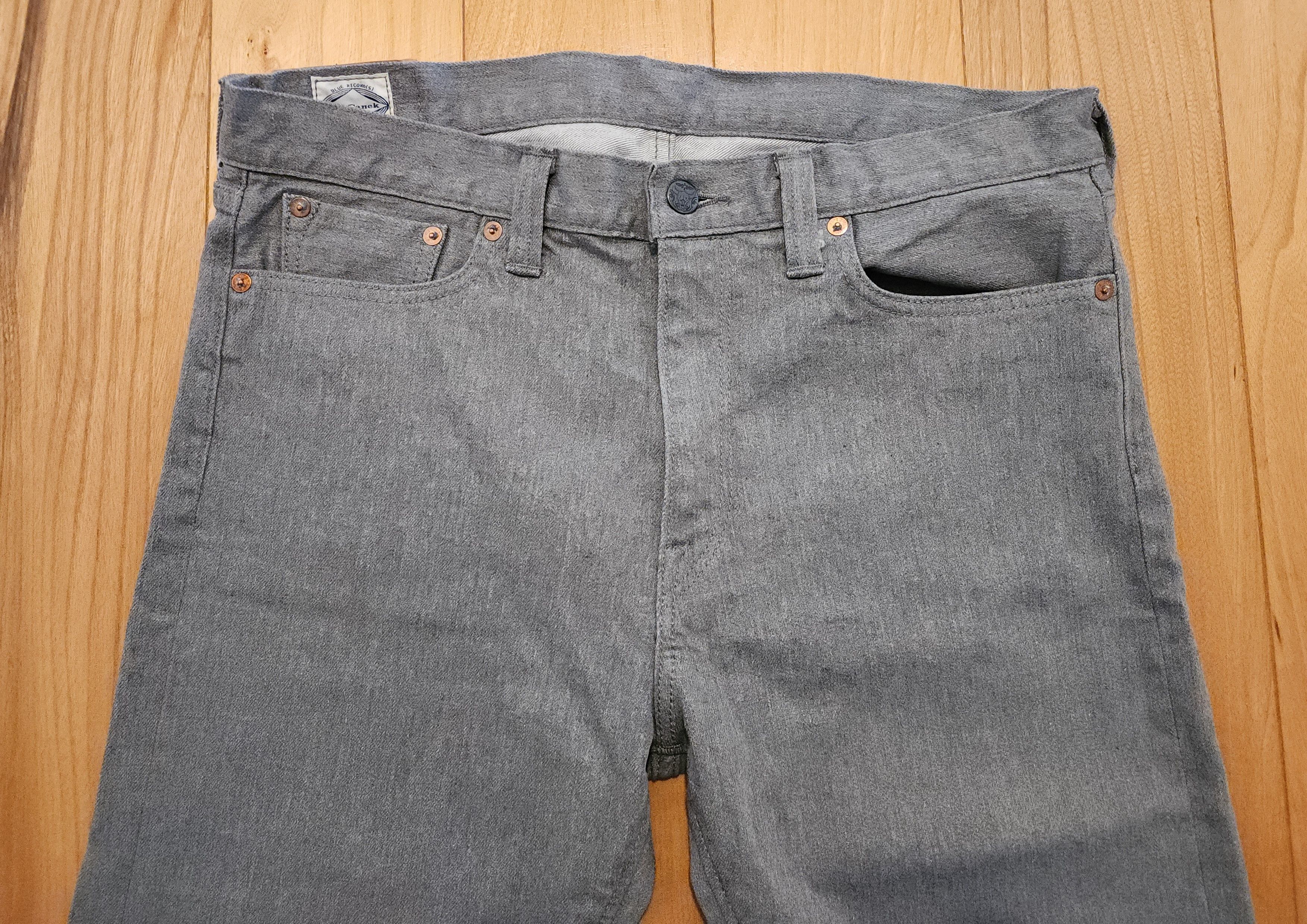 Japanese Brand El Canek Grey Denim pants - Size 32 Size US 32 / EU 48 - 3 Thumbnail