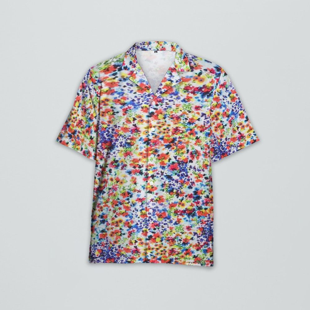 Designer Floral Patterned BOB Shirt – Elevated Everyday Essential Size US M / EU 48-50 / 2 - 1 Thumbnail