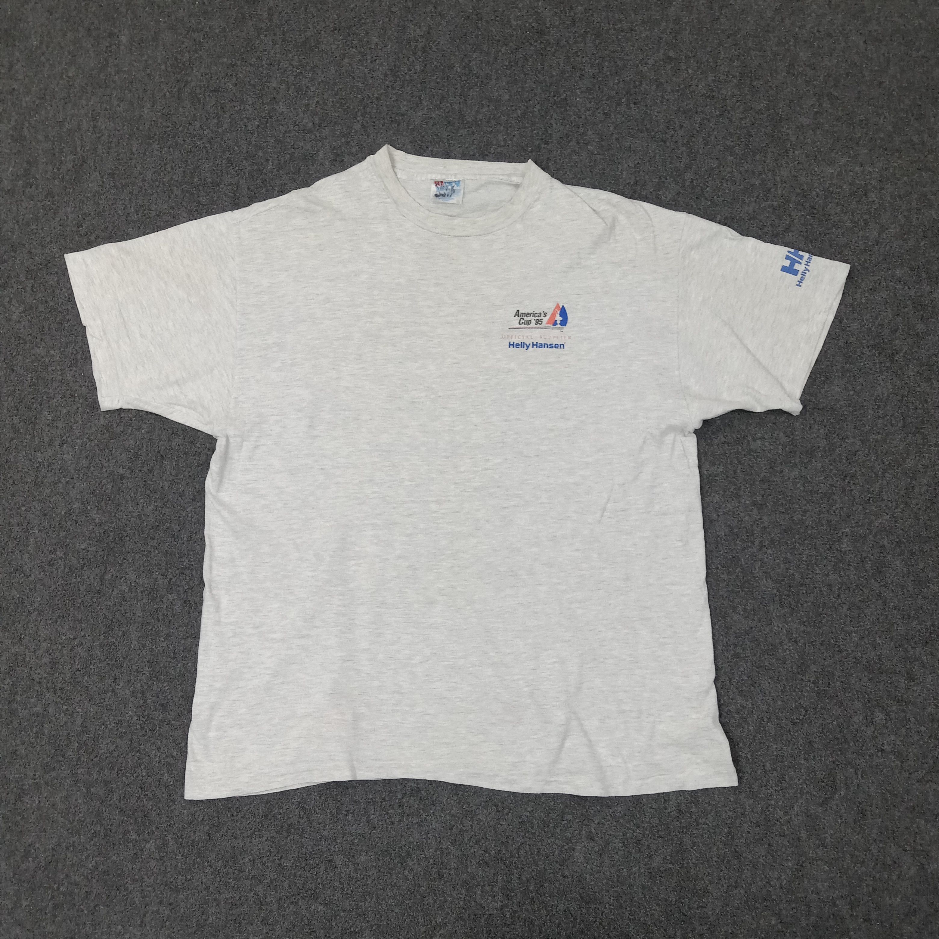 Helly Hansen Helly Hansen 1995 American Cup Promo Tshirt C223N32 Size US XL / EU 56 / 4 - 3 Thumbnail