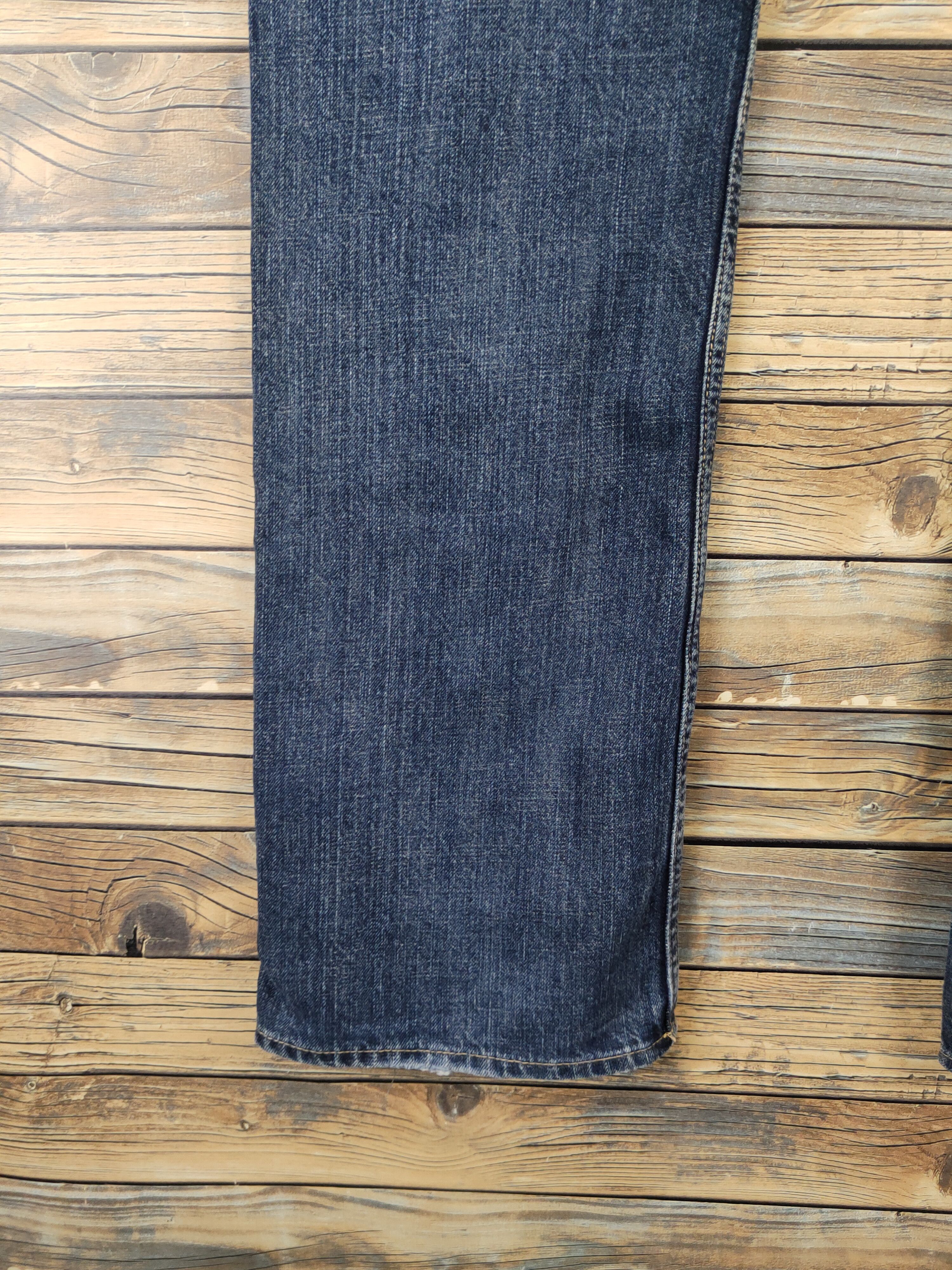 Japanese Brand Japanese Brand Dark Blue Distressed Ripped Jeans #W1397 Size US 34 / EU 50 - 10 Thumbnail