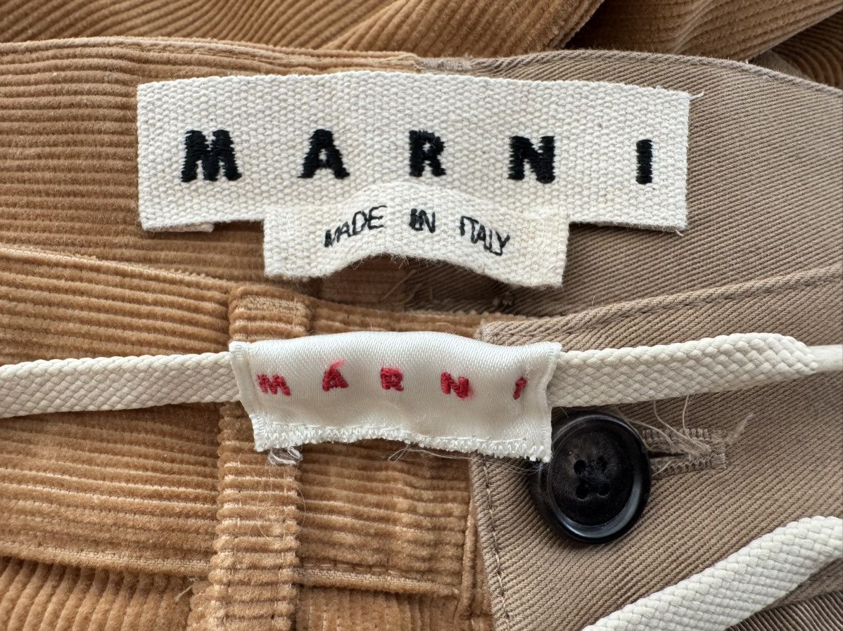 Marni Marni Cargo Corduroy Brown Trousers Size US 32 / EU 48 - 3 Thumbnail