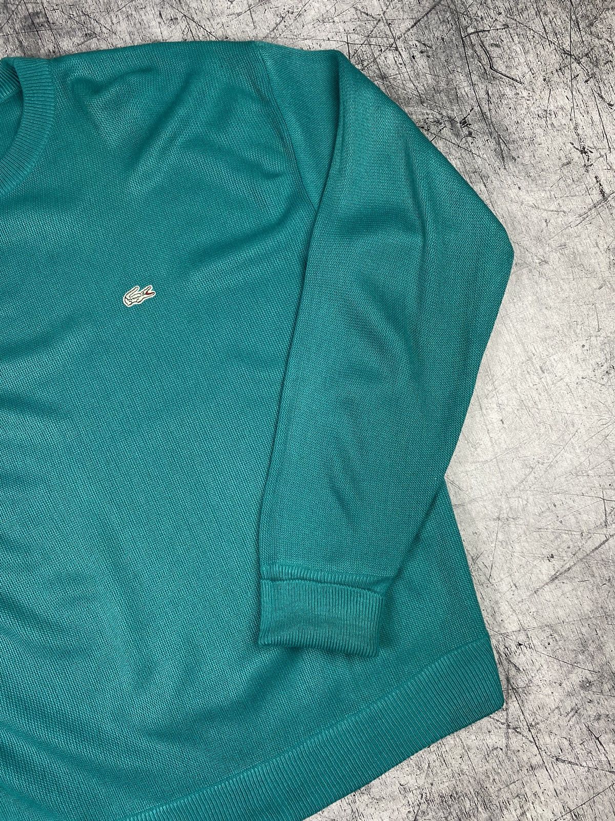 Lacoste Vintage Lacoste Knit Sweater Sweatshirt Size US XL / EU 56 / 4 - 4 Thumbnail