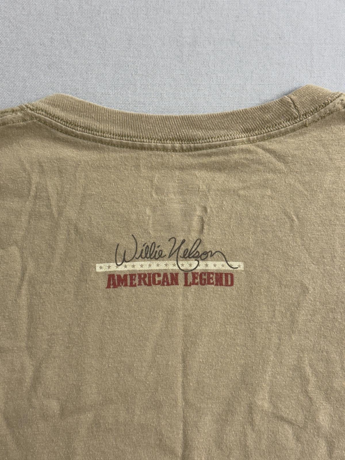Hanes Willie Nelson Tshirt 60 Years of Hits Frank Bros Austin TX M Size US M / EU 48-50 / 2 - 5 Thumbnail