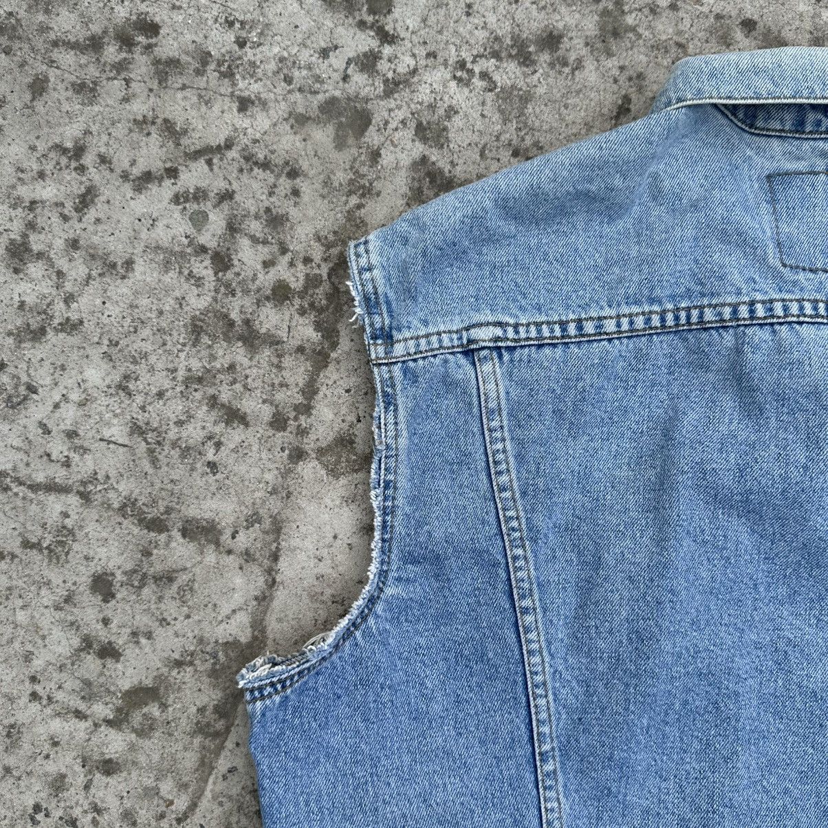 Levi's Vintage Clothing Vintage Japanese Style Levi’s Denim Vest Y2K Western 00s USA Size US L / EU 52-54 / 3 - 10 Thumbnail