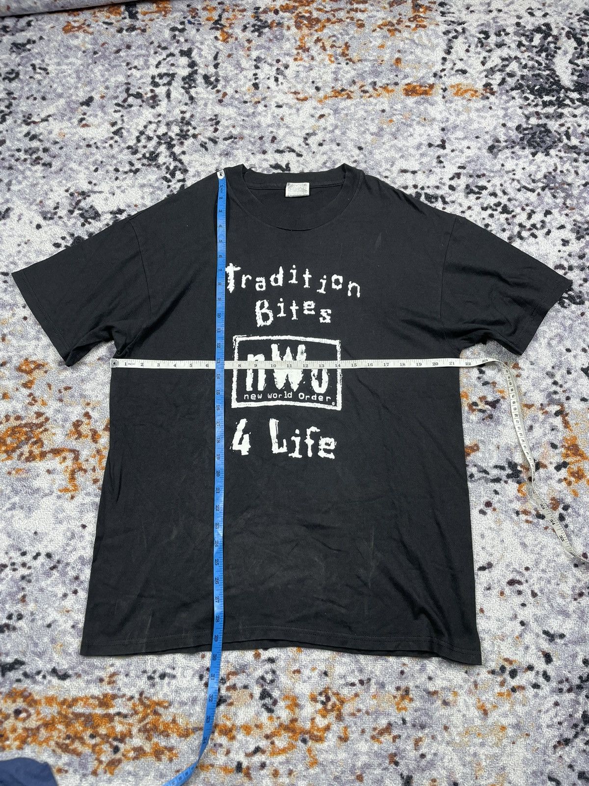 Vintage × WCW/nWo Vintage nWo New World Order 4 Life T-Shirt Size US L / EU 52-54 / 3 - 5 Thumbnail