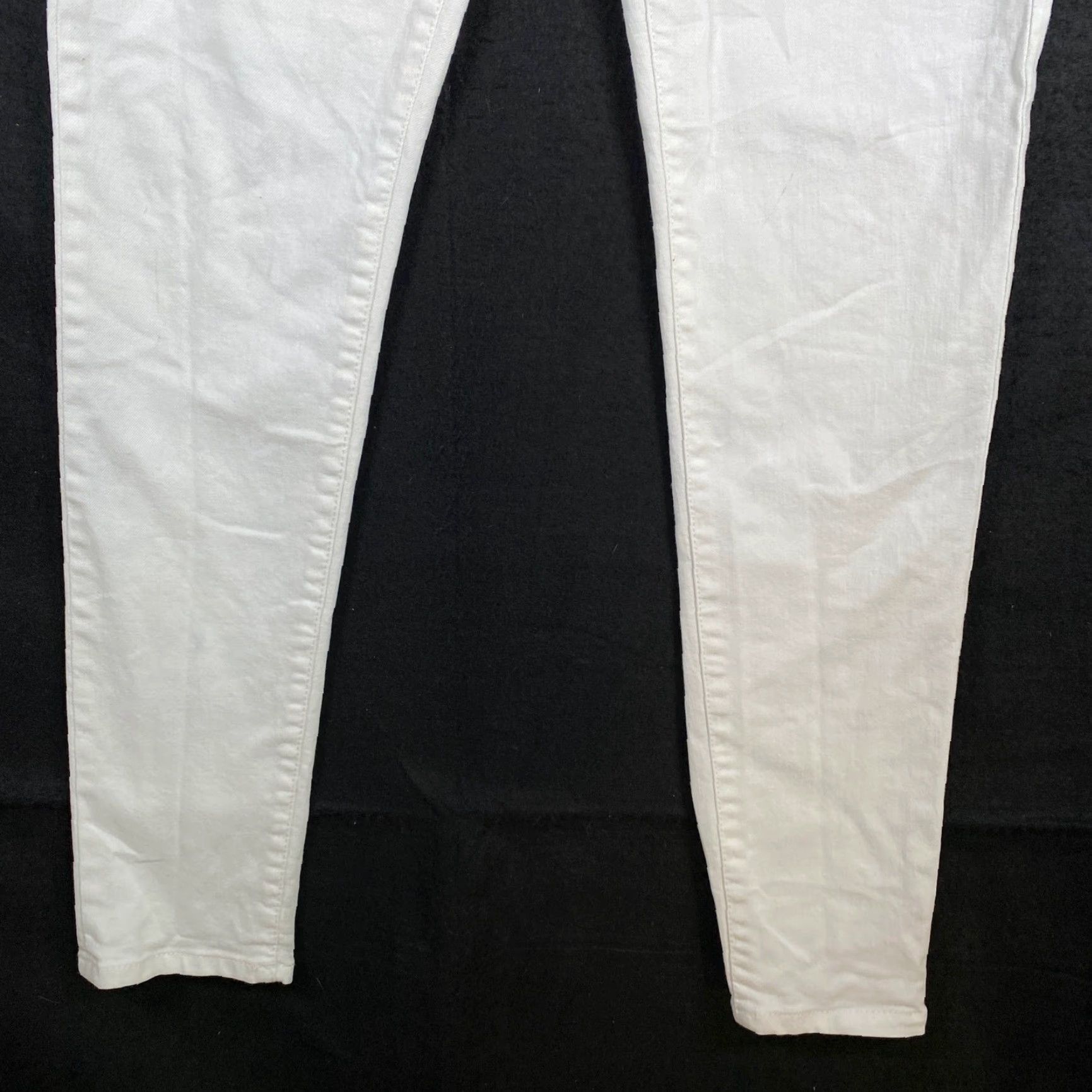 Banana Republic Banana Republic Womens Jeans White Premium Denim Skinny Fit Stretch 27 Jeans Womens Size 27" / US 4 / IT 40 - 3 Thumbnail