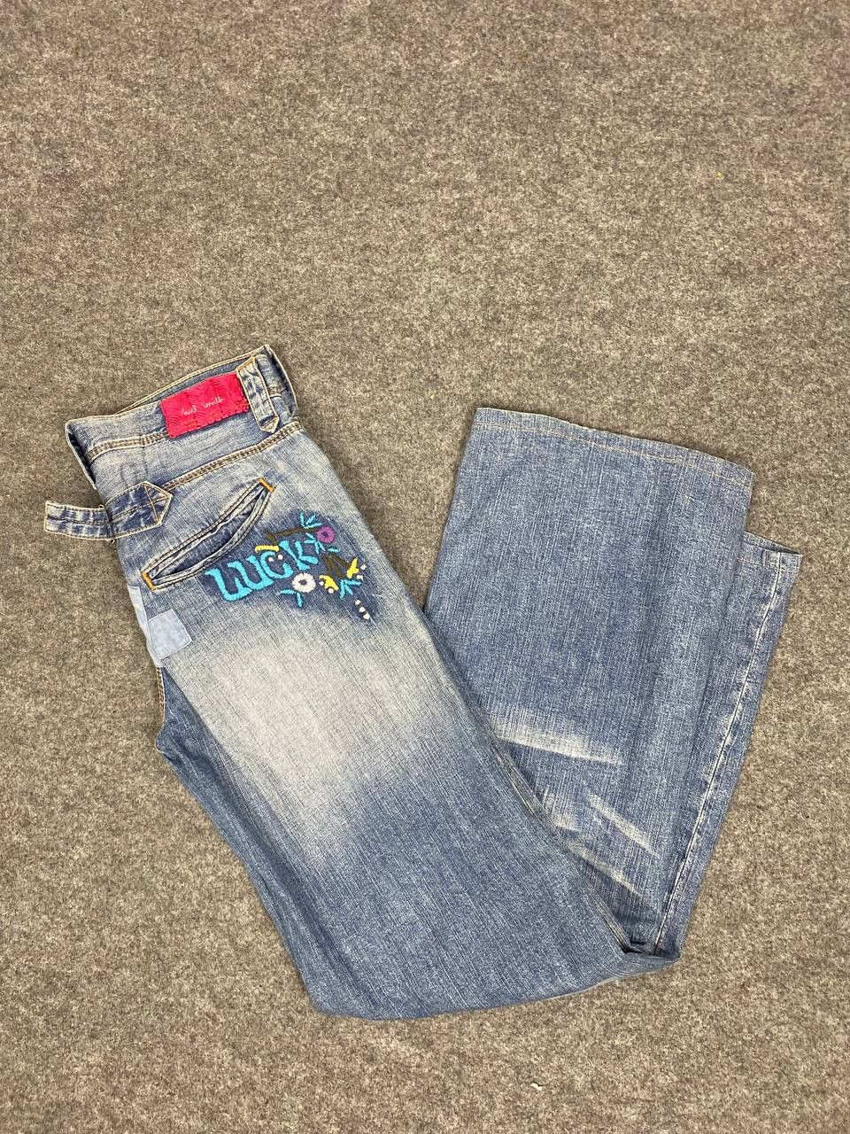 Paul Smith vintage paul smith bootcut flare nice design denim Size 30" / US 8 / IT 44 - 2 Thumbnail
