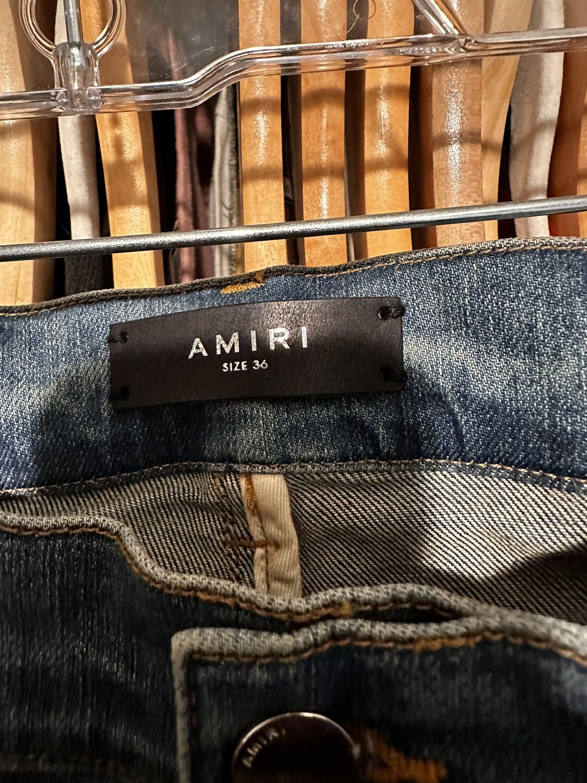 Amiri Blue Velvet PJ MX2 Jeans Size US 36 / EU 52 - 4 Thumbnail