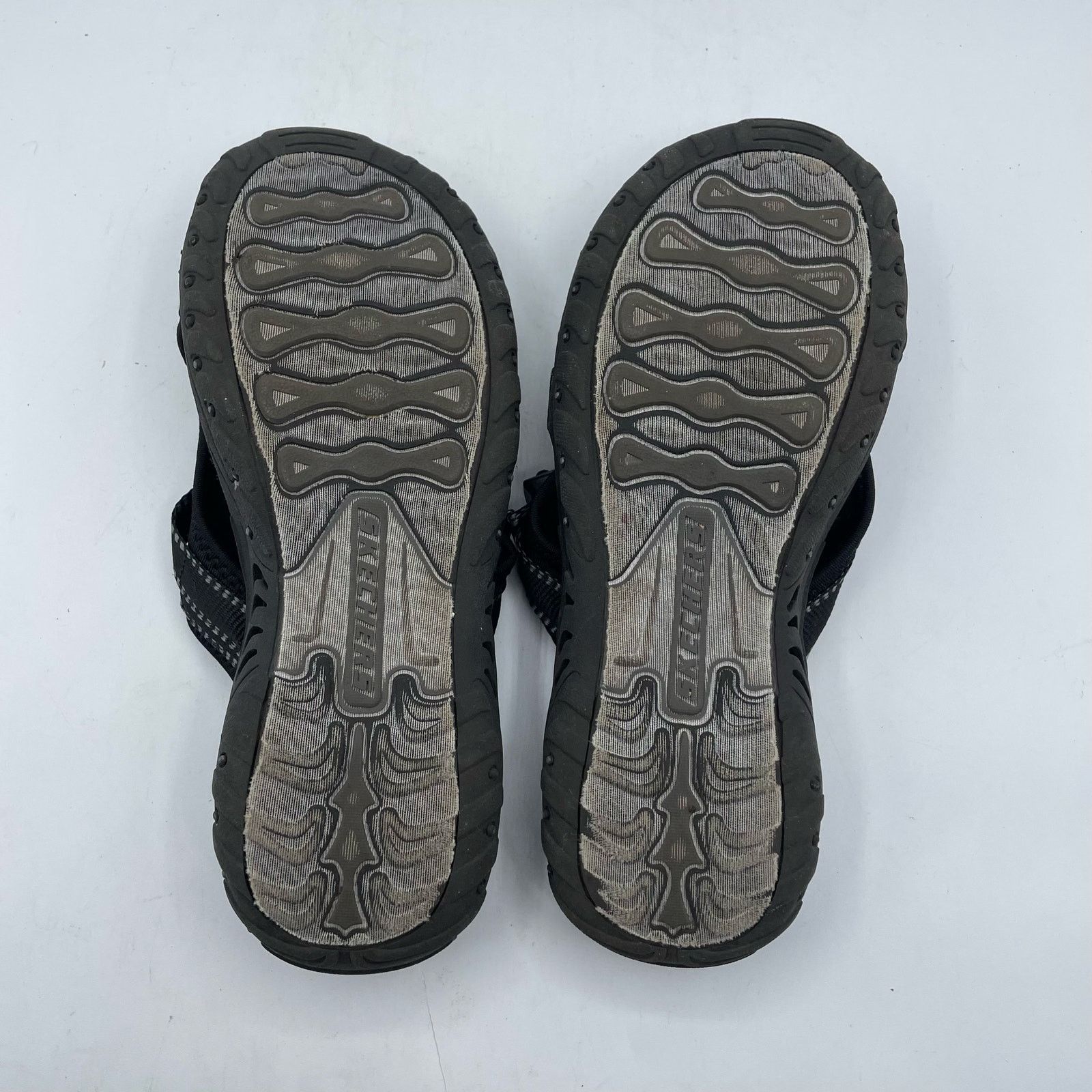 SKECHERS Skechers Reggae Slide Thru Sandals Black Outdoors Womens 6 Size US 6 / IT 36 - 8 Thumbnail