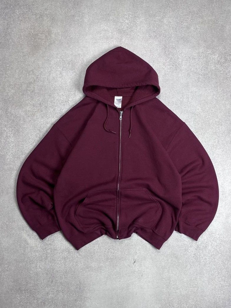 Vintage Vintage Gildan Heavy Cotton Boxy Hoodie Y2K XL Size US XL / EU 56 / 4 - 1 Thumbnail