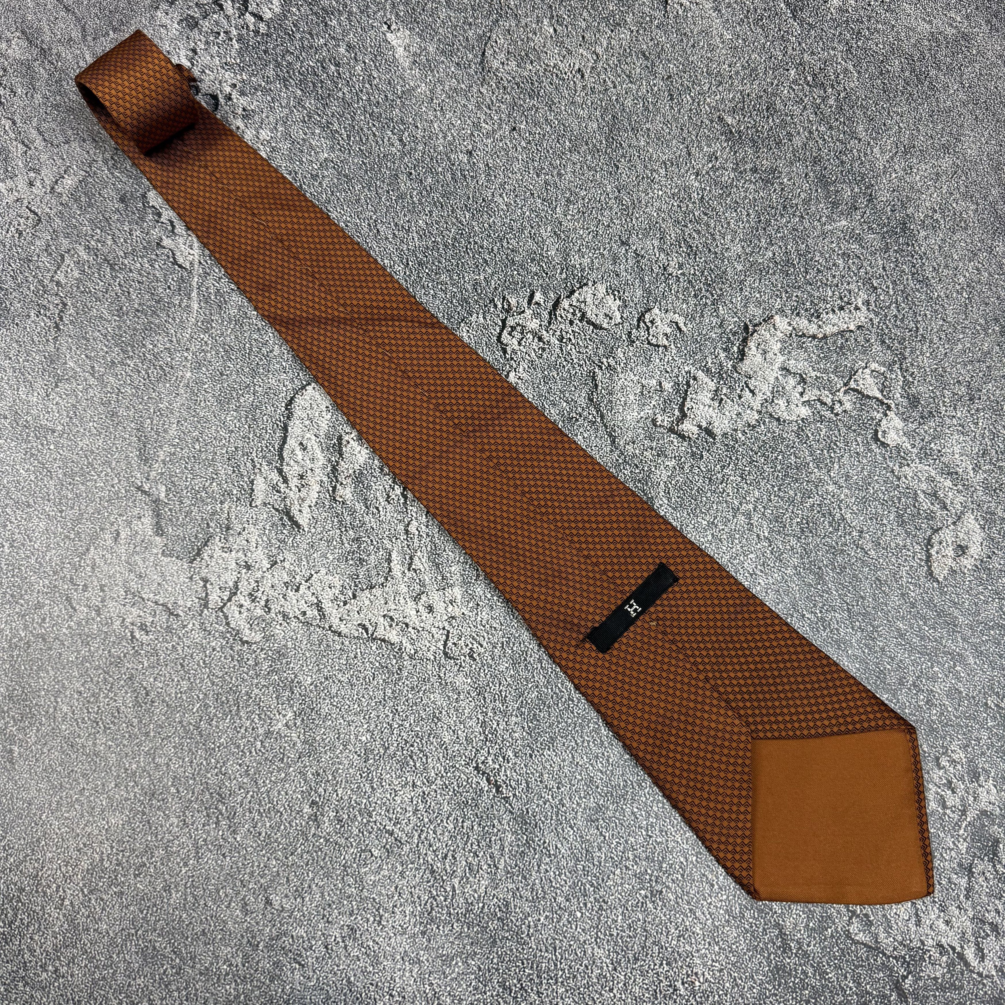 Hermes Hermes Silk Tie Very Vintage 486 HA Size ONE SIZE - 1 Thumbnail