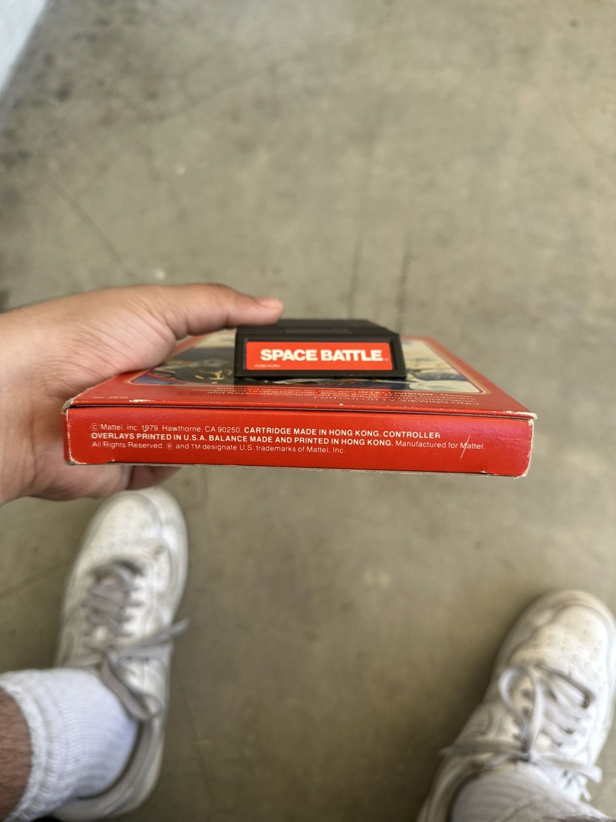 Nintendo Space Battle Mattel Intellivision 1979 Video Game in Box Size ONE SIZE - 3 Thumbnail