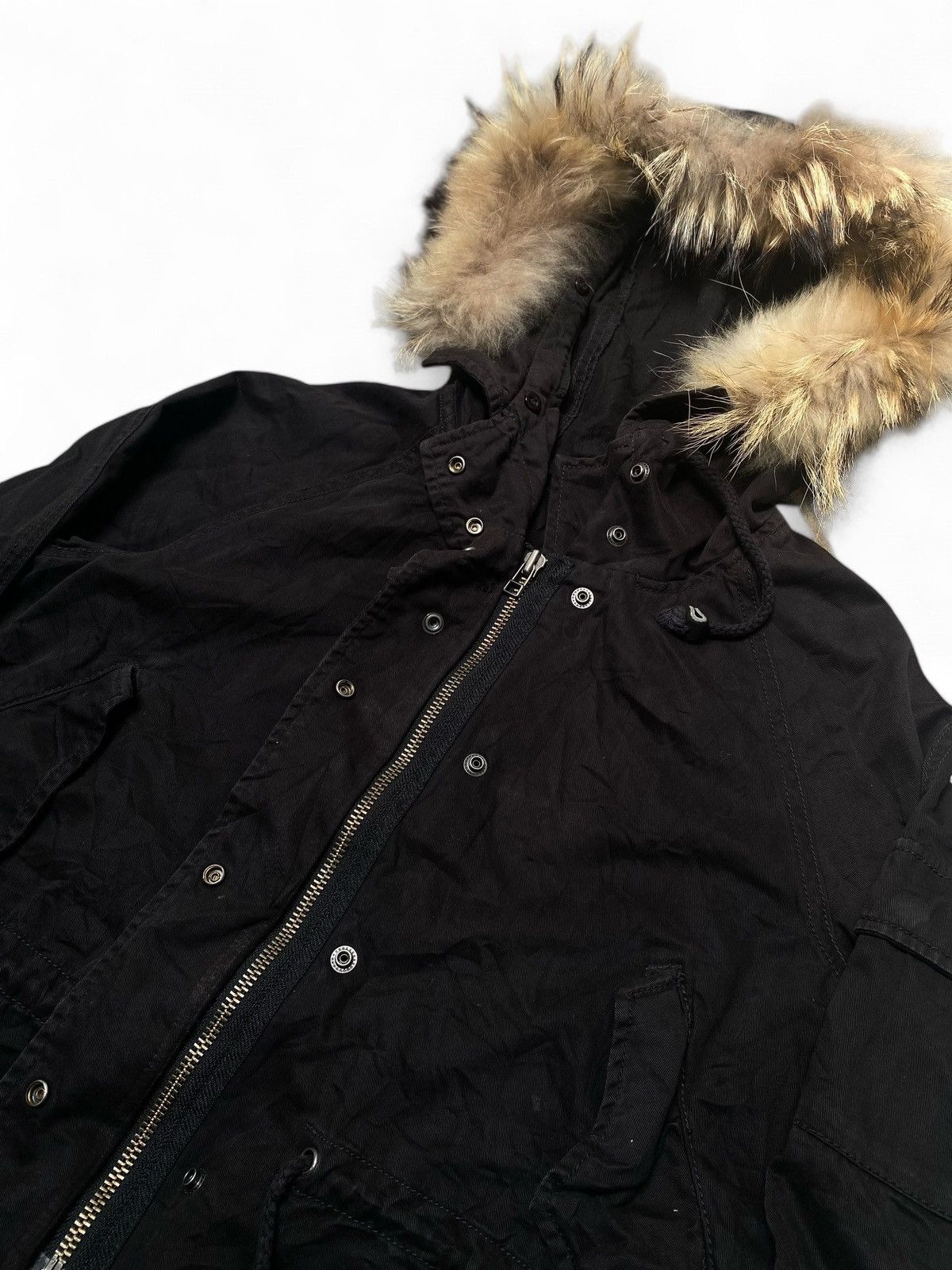 If Six Was Nine Moussy Fur Parka 00's Size US M / EU 48-50 / 2 - 5 Thumbnail