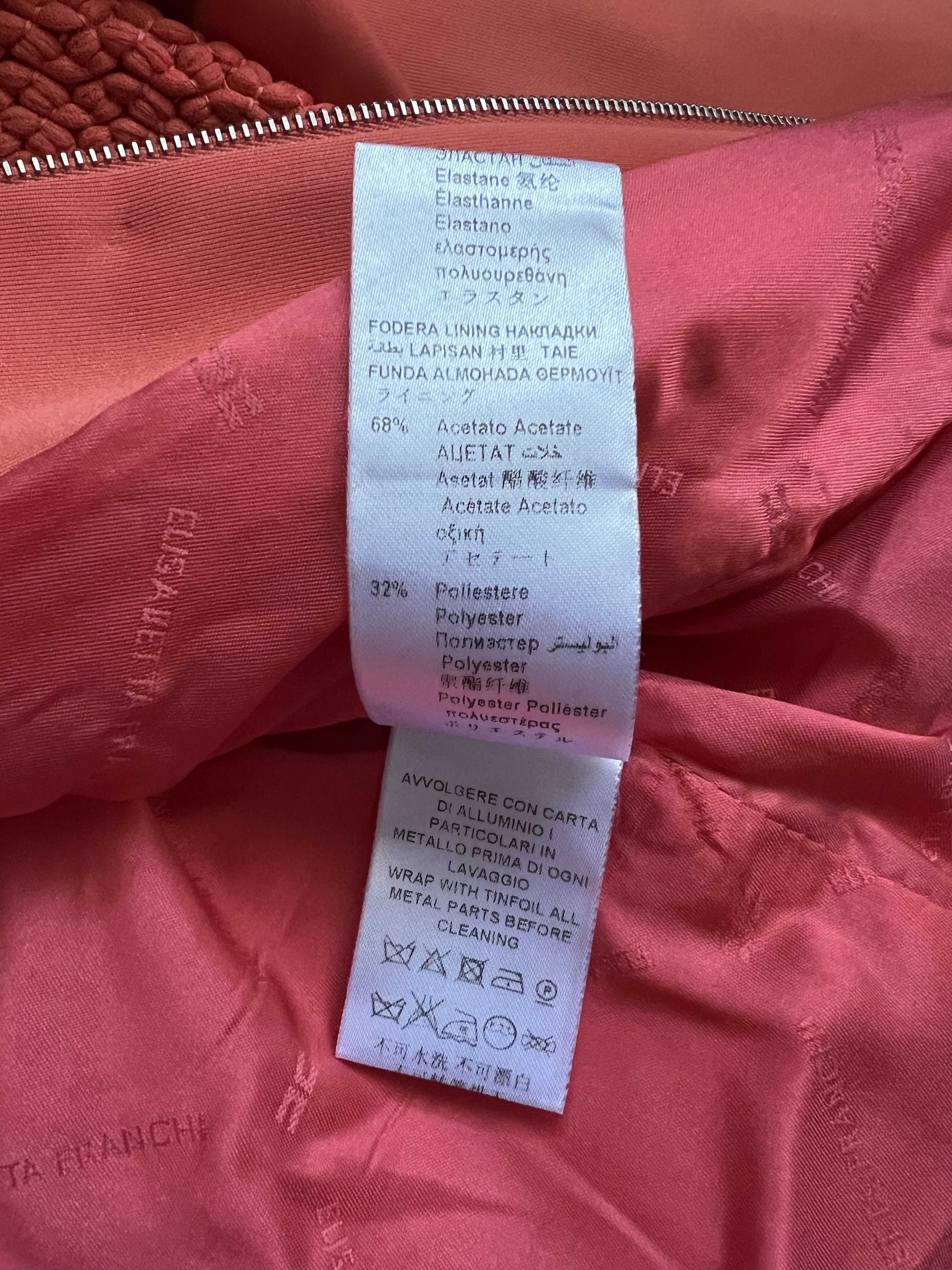 Elisabetta Franchi Elisabetta Franchi jacket / size 44 / Orange Size M / US 6-8 / IT 42-44 - 7 Thumbnail