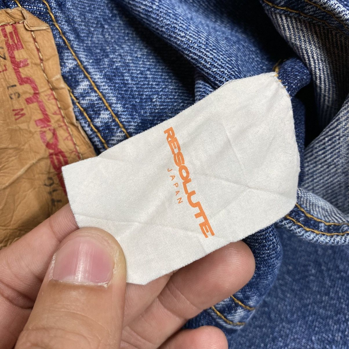 RESOLUTE Resolute 710 Selvedge Denim Pants Size US 30 / EU 46 - 14 Thumbnail