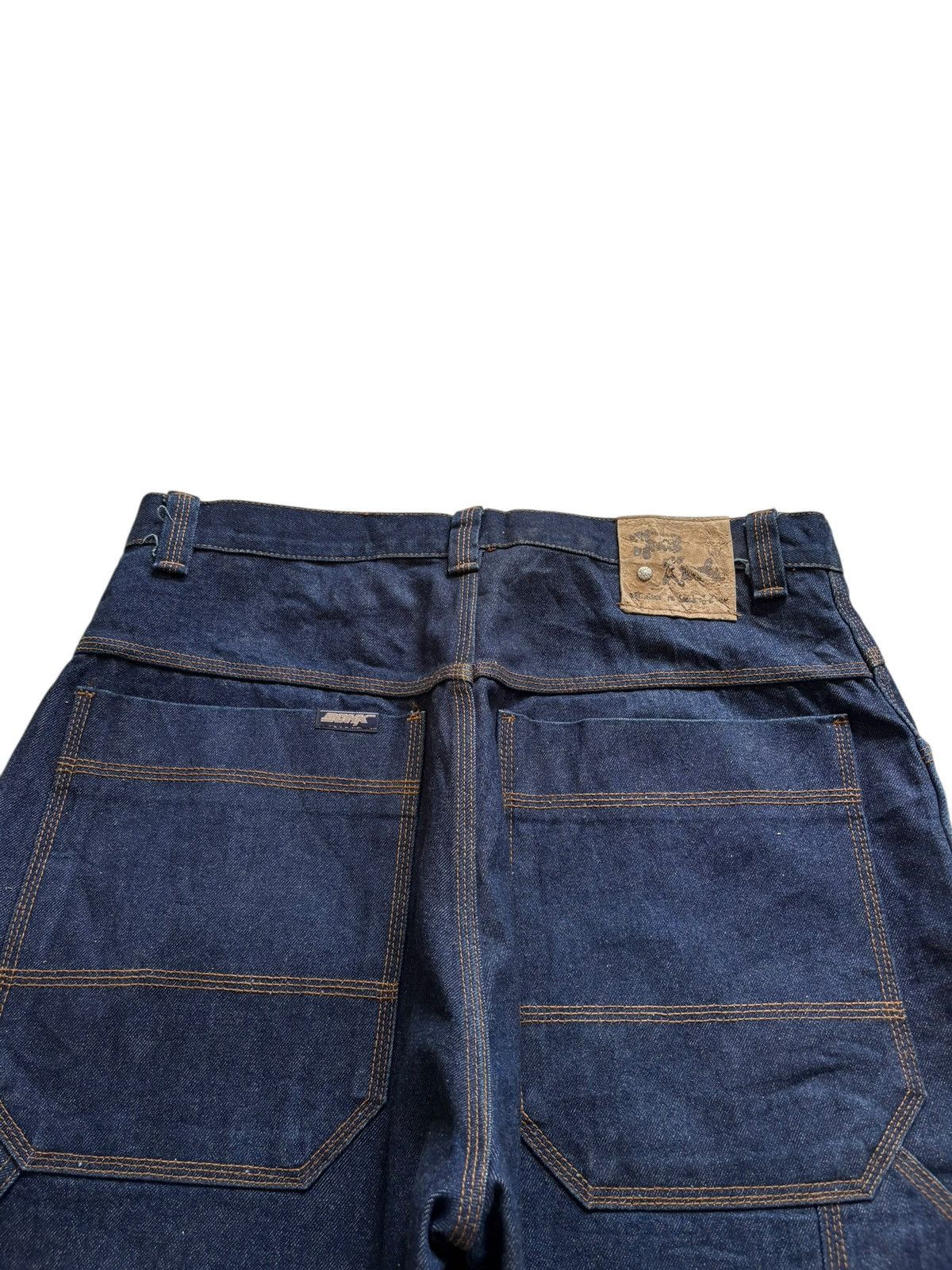 JNCO Vintage School of Hard Knocks Carpenter Baggy Jean Shorts Size US 35 - 10 Thumbnail