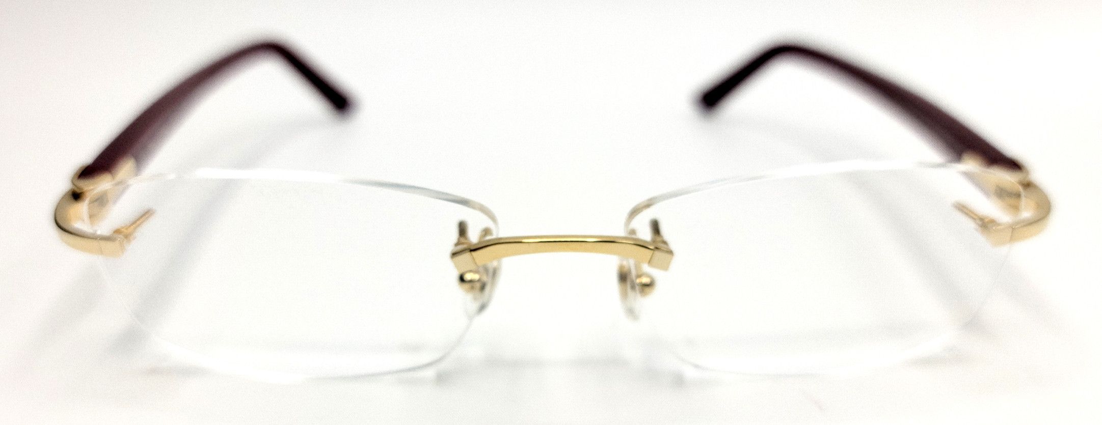 Cartier NEW! Cartier Glasses Canazei Burbundy CT0048O Size ONE SIZE - 9 Thumbnail