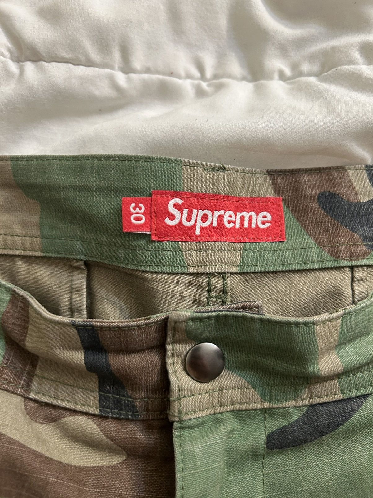 Supreme Supreme Woodland Camo Cargo Shorts SS26 Size US 30 / EU 46 - 5 Thumbnail