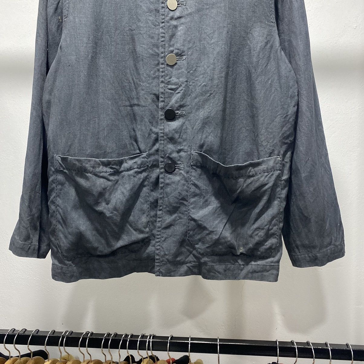 Designer × Japanese Brand 💥Visaruno Linen Chore Jacket Japan Casual LGB Size US M / EU 48-50 / 2 - 3 Thumbnail