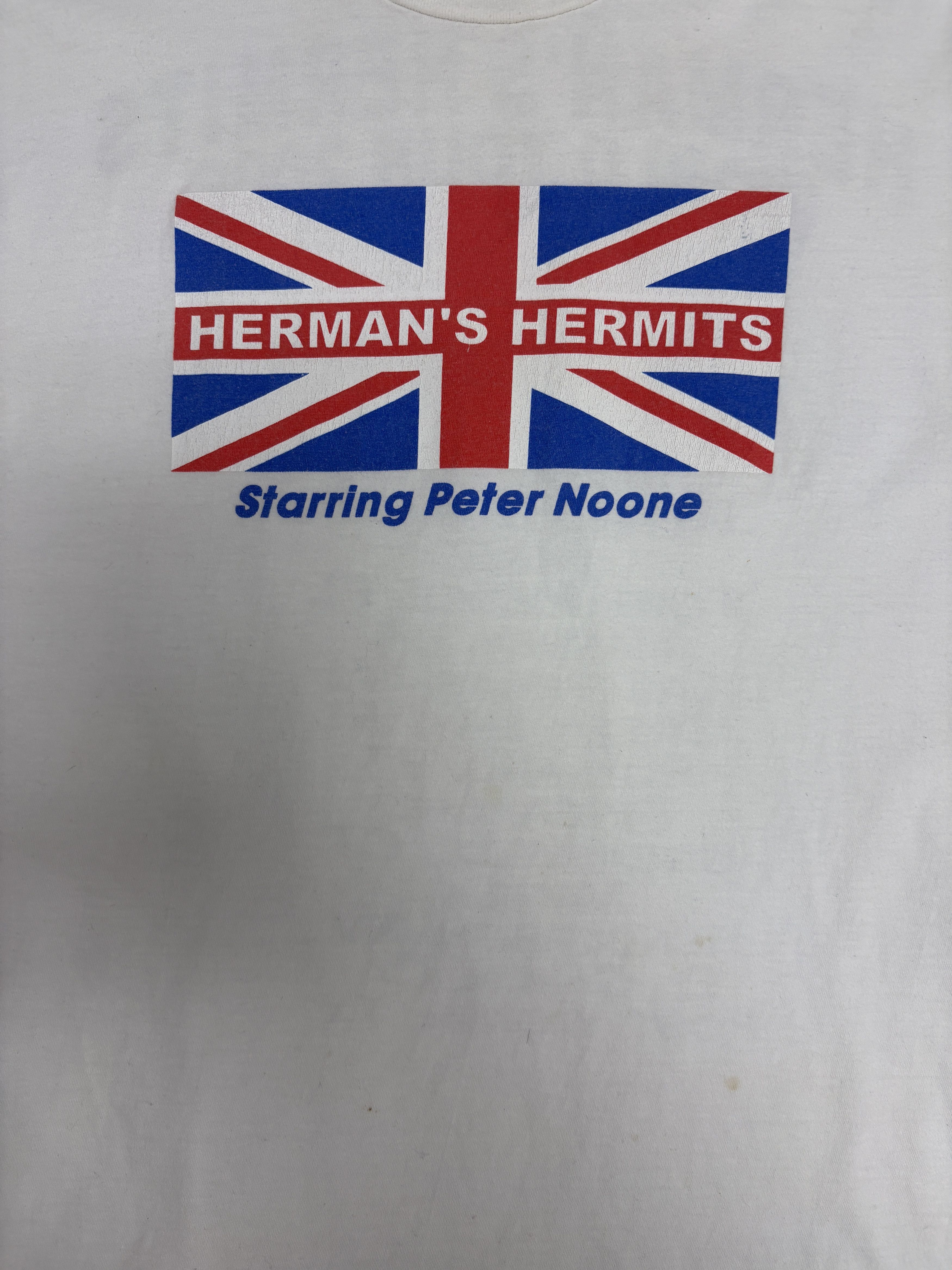 Vintage Herman's Hermits World Tour 2006 Vintage White T-Shirt Tee Size US L / EU 52-54 / 3 - 2 Thumbnail