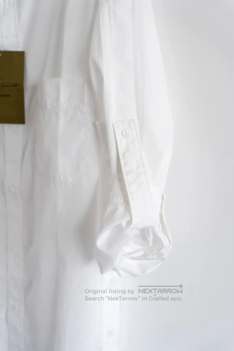 Yohji Yamamoto YOHJI YAMAMOTO Detachable Collar White Shirt Size US L / EU 52-54 / 3 - 5 Thumbnail