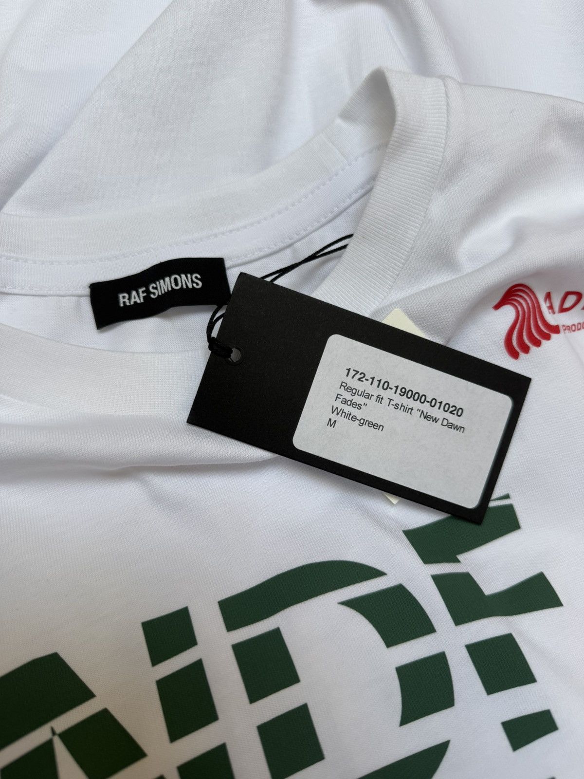 Raf Simons Raf Simons New Dawn Fades Joy Division Medium White Size US M / EU 48-50 / 2 - 4 Thumbnail